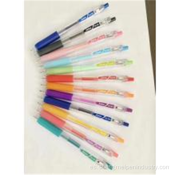 Profesional Hecho 12 colores Candy Pen